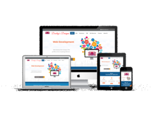 monitor showing my logo